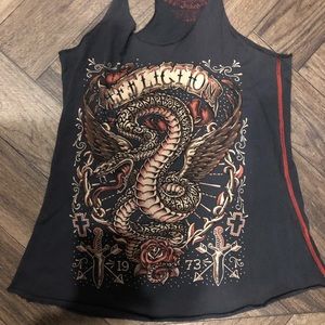 Affliction tank top